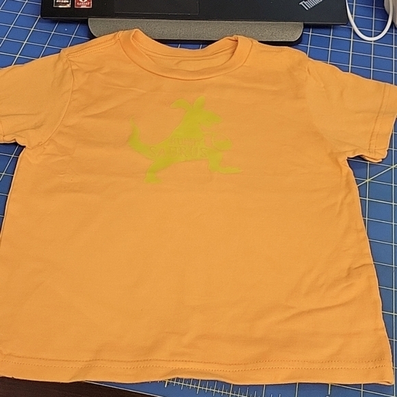La Ti Da Handmade Creations Other - Bunnysaures Kids T-Shirt - Orange  XS Easter